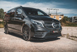 Maxton Design - Front Splitter V.4 Mercedes Benz V-Class AMG-Line W447 Facelift Front Spoiler Maxton Design royalty-bespoke.myshopify.com