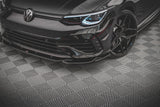 Maxton Design - Front Splitter V.4 Volkswagen Golf R MK8 Front Spoiler Maxton Design royalty-bespoke.myshopify.com