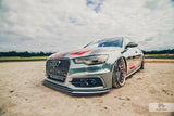 Maxton Design - Hybrid Front Splitter Audi S6 / A6 S-Line C7 Front Spoiler Maxton Design royalty-bespoke.myshopify.com