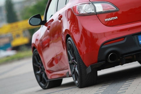 Maxton Design - Rear Side Splitters Mazda 3 MK2 MPS