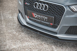 Maxton Design - Racing Durability Front Splitter Audi RS3 8V Sportback Front Spoiler Maxton Design royalty-bespoke.myshopify.com