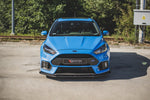 Maxton Design - Racing Durability Front Splitter + Flaps Ford Focus RS MK3