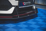 Maxton Design - Racing Durability Front Splitter Honda Civic MK10 Type R Front Spoiler Maxton Design royalty-bespoke.myshopify.com