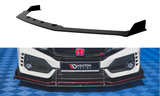 Maxton Design - Racing Durability Front Splitter Honda Civic MK10 Type R Front Spoiler Maxton Design royalty-bespoke.myshopify.com