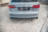 Maxton Design - Racing Durability Rear Side Splitters Audi RS3 8V Sportback
