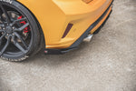 Maxton Design - Racing Durability Rear Side Splitters + Flaps Ford Focus ST MK4