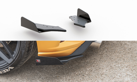 Maxton Design - Racing Durability Rear Side Splitters + Flaps Ford Focus ST MK4 Rear Side Splitters Maxton Design royalty-bespoke.myshopify.com