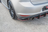 Maxton Design - Racing Durability Rear Side Splitters V.1 Volkswagen Golf GTI MK7