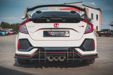 Maxton Design - Racing Durability Rear Valance V.2 Honda Civic MK10 Type R Rear Diffuser Maxton Design royalty-bespoke.myshopify.com