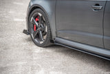 Maxton Design - Racing Durability Side Skirts Diffusers + Flaps Audi RS3 8V Sportback