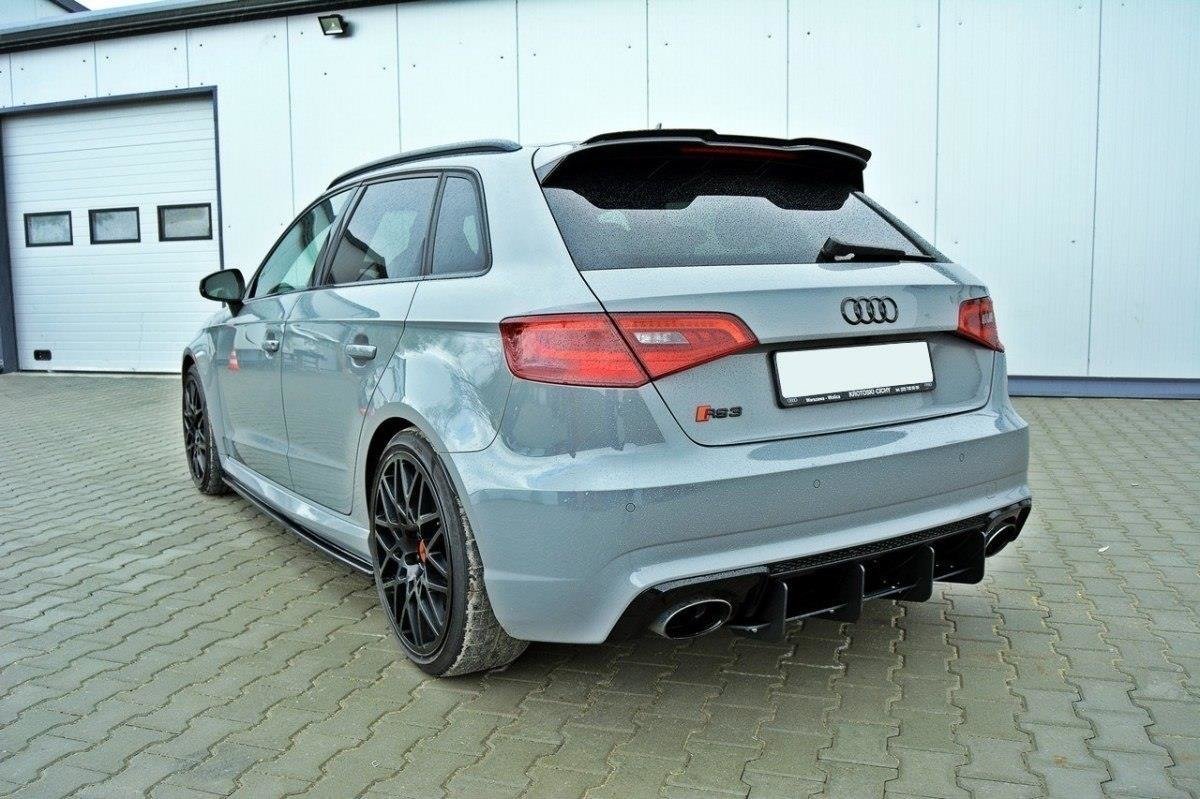 thumbnail image 2 of Maxton Design Rear Diffuser – Audi RS3 8VA Sportback Prefacelift – ABS Black 2 of 3