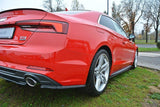 Maxton Design - Rear Side Splitters Audi A5 S-Line F5 Coupe Rear Side Splitters Maxton Design royalty-bespoke.myshopify.com