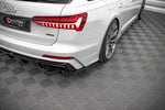 Maxton Design - Rear Side Splitters Audi A6 S-Line / S6 C8