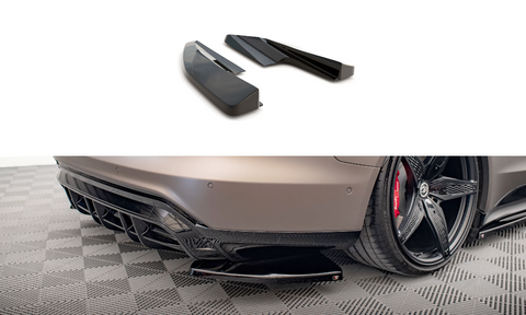 Maxton Design - Rear Side Splitters V.1 Audi E-Tron GT / RS GT MK1