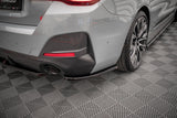 Maxton Design - Rear Side Splitters V.1 BMW Series 4 Gran Coupe M-Pack G26