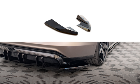 Maxton Design - Rear Side Splitters V.2 Audi E-Tron GT / RS GT MK1