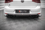 Maxton Design - Rear Side Splitters V.4 Volkswagen Golf R MK7