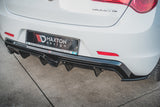 Maxton Design - Rear Valance Alfa Romeo Giulietta (Facelift) Single Exhaust Rear Diffuser Maxton Design royalty-bespoke.myshopify.com