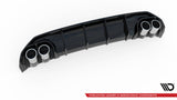 Maxton Design - Rear Valance + Exhaust Ends Imitation Audi A3 S-Line 8Y Sportback Rear Diffuser Maxton Design royalty-bespoke.myshopify.com