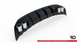 Maxton Design - Rear Valance + Exhaust Ends Imitation Audi A3 S-Line 8Y Sportback Rear Diffuser Maxton Design royalty-bespoke.myshopify.com