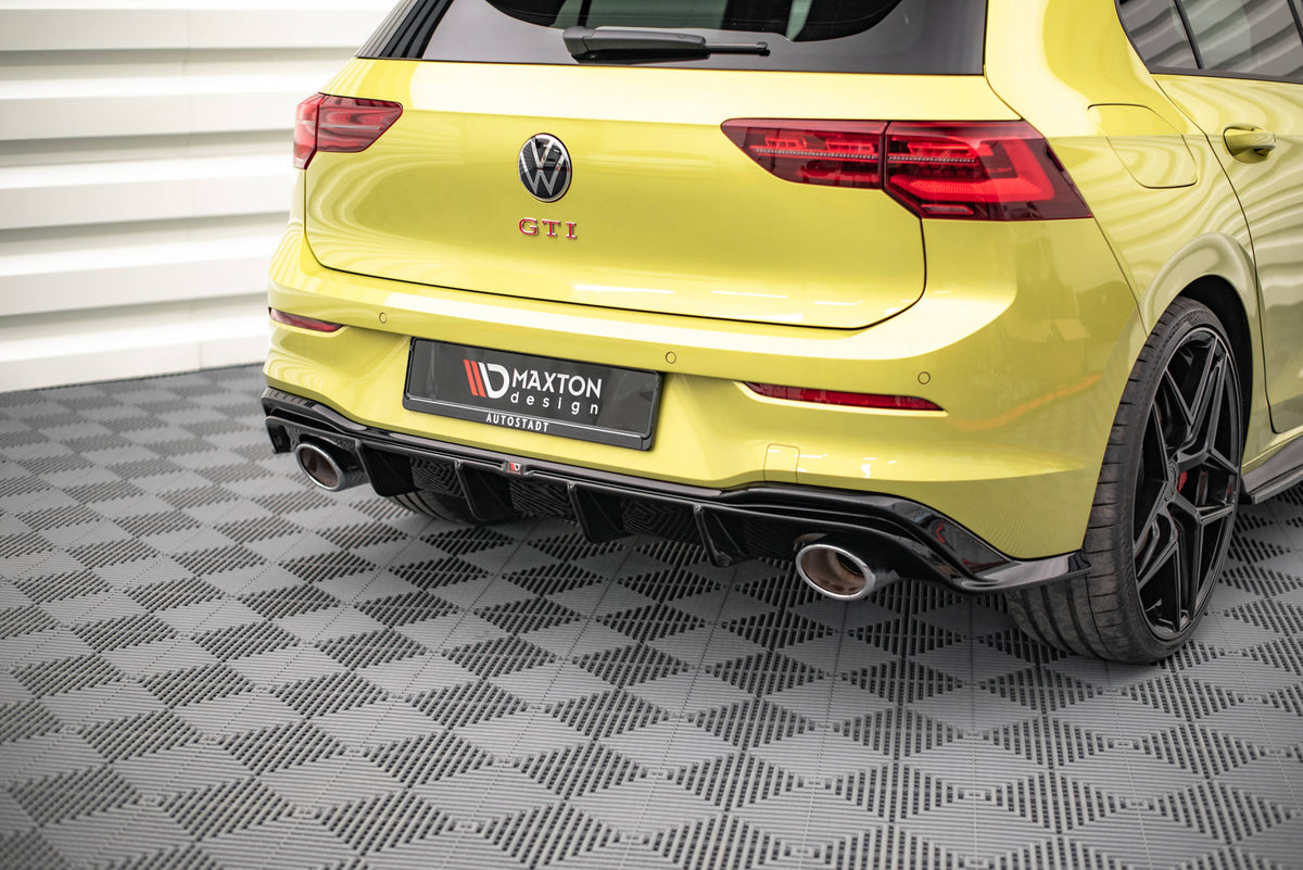 Maxton Design - Rear Valance Volkswagen Golf GTI MK8 Clubsport - VW-GO ...