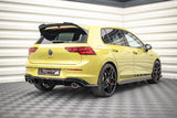 Maxton Design - Rear Valance Volkswagen Golf GTI MK8 Clubsport Rear Diffuser Maxton Design royalty-bespoke.myshopify.com