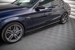 Maxton Design - Side Skirts Diffusers Mercedes Benz C43 AMG / AMG-Line W205