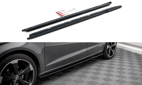 Maxton Design - Side Skirts Diffusers Audi A3 Sportback 8V Side Skirts Diffusers Maxton Design royalty-bespoke.myshopify.com