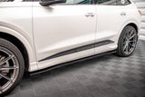 Maxton Design - Side Skirts Diffusers Audi Q4 E-Tron Sportback MK1 Side Skirts Diffusers Maxton Design royalty-bespoke.myshopify.com