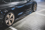 Maxton Design - Side Skirts Diffusers Audi RS5 F5 Sportback (Facelift)
