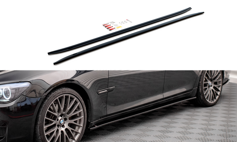 Maxton Design - Side Skirts Diffusers BMW Series 7 M-Pack F01