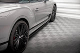 Maxton Design - Side Skirts Diffusers Bentley Continental GT MK3