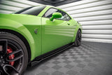 Maxton Design - Side Skirts Diffusers Dodge Challenger SRT Hellcat Wide Body MK3 Side Skirts Diffusers Maxton Design royalty-bespoke.myshopify.com