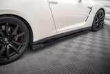 Maxton Design - Side Skirts Diffusers + Flaps Nissan GTR R35 Facelift Side Skirts Diffusers Maxton Design royalty-bespoke.myshopify.com