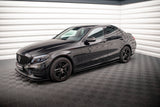 Maxton Design - Side Skirts Diffusers Mercedes Benz C-Class AMG-Line / C43 AMG Sedan W205 Facelift Side Skirts Diffusers Maxton Design royalty-bespoke.myshopify.com