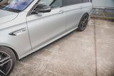 Maxton Design - Side Skirts Diffusers Mercedes Benz E63 AMG Estate/Sedan S213/W213 Side Skirts Diffusers Maxton Design royalty-bespoke.myshopify.com