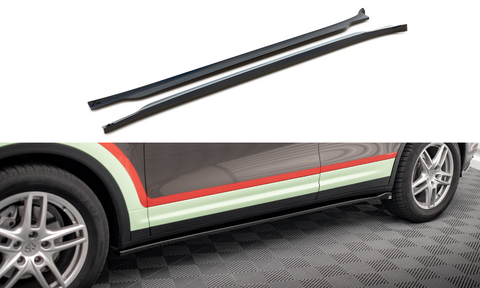 Maxton Design - Side Skirts Diffusers Porsche Cayenne MK2 Side Skirts Diffusers Maxton Design royalty-bespoke.myshopify.com