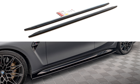 Maxton Design - Side Skirts Diffusers V.1 BMW M3 G80