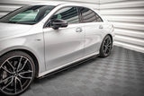 Maxton Design - Side Skirts Diffusers V.2 Mercedes Benz A35 AMG / AMG-Line W177