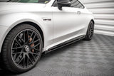Maxton Design - Side Skirts Diffusers V.2 Mercedes Benz C63 AMG Coupe C205 (Facelift) Side Skirts Diffusers Maxton Design royalty-bespoke.myshopify.com