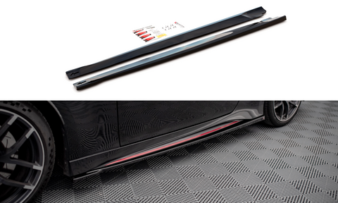 Maxton Design - Side Skirts Diffusers V.2 Nissan 370Z Nismo Facelift