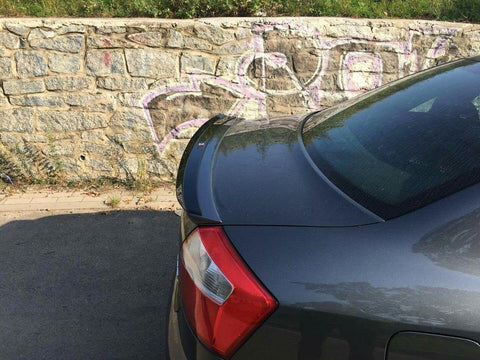 Spoiler(Aileron/Becquet)peint en noir brillant pour Audi A4 B7 4D Spoiler(Aileron/Becquet)peint en noir brillant pour Audi A4 B7 4D