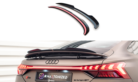 Maxton Design - Spoiler Cap Audi E-Tron GT / RS GT MK1 Spoiler Maxton Design royalty-bespoke.myshopify.com