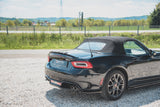 Maxton Design - Spoiler Cap Fiat 124 Spider Abarth Spoiler Maxton Design royalty-bespoke.myshopify.com