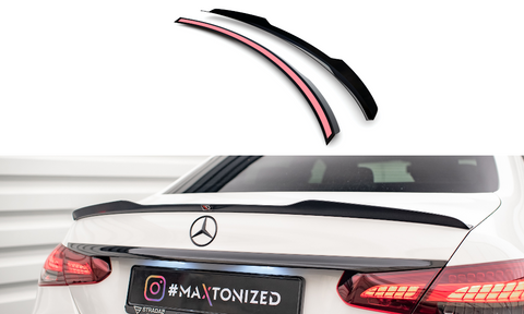 Maxton Design - Spoiler Cap Mercedes Benz E-Class Sedan AMG-Line W213 Facelift