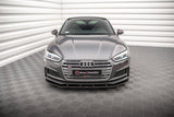 Maxton Design - Street Pro Front Splitter Audi A5 S-Line / S5 Coupe / Sportback F5 Front Spoiler Maxton Design royalty-bespoke.myshopify.com