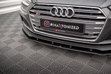 Maxton Design - Street Pro Front Splitter Audi A5 S-Line / S5 Coupe / Sportback F5 Front Spoiler Maxton Design royalty-bespoke.myshopify.com