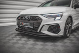 Maxton Design - Street Pro Front Splitter Audi S3 / A3 S-Line 8Y Front Spoiler Maxton Design royalty-bespoke.myshopify.com