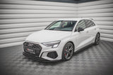 Maxton Design - Street Pro Front Splitter Audi S3 / A3 S-Line 8Y Front Spoiler Maxton Design royalty-bespoke.myshopify.com