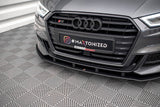 Maxton Design - Street Pro Front Splitter Audi S3 & A3 S-Line Sportback 8V Facelift